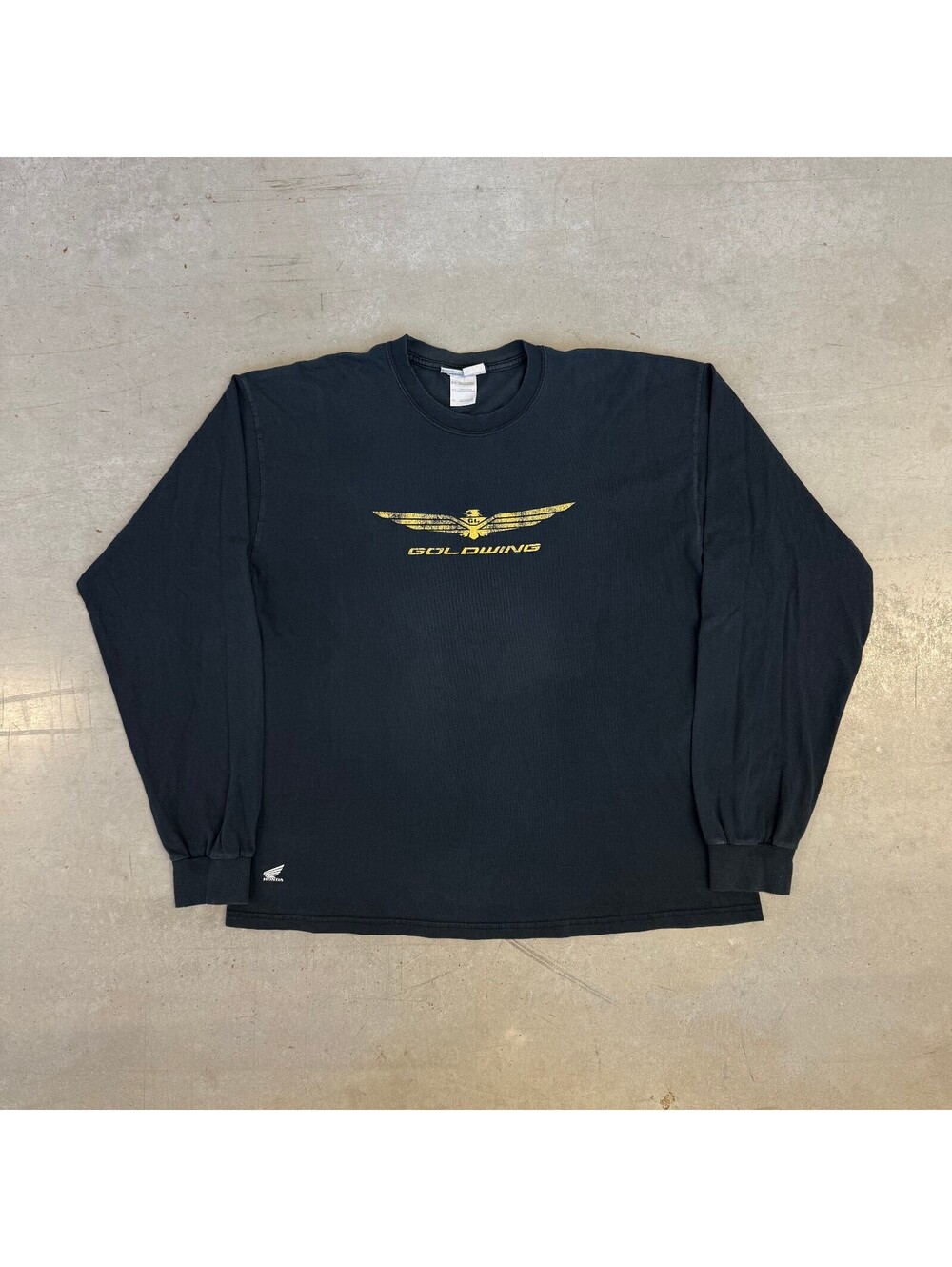 Vintage Y2K Honda Goldwing Motorcycles Graphic Longsleeve T-Shirt Extra Large